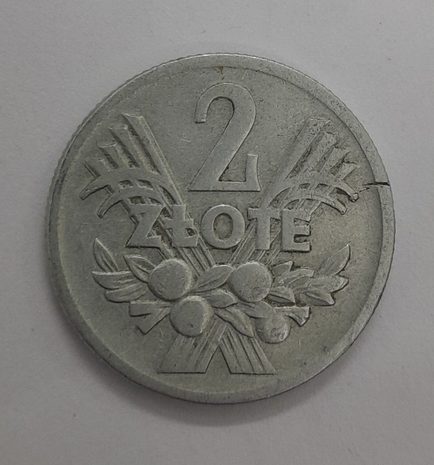 POLAND 2 ZLOTY-1958