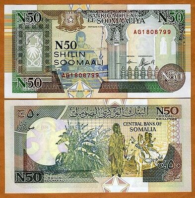 SOMALIA 50 SHILLINGS UNC
