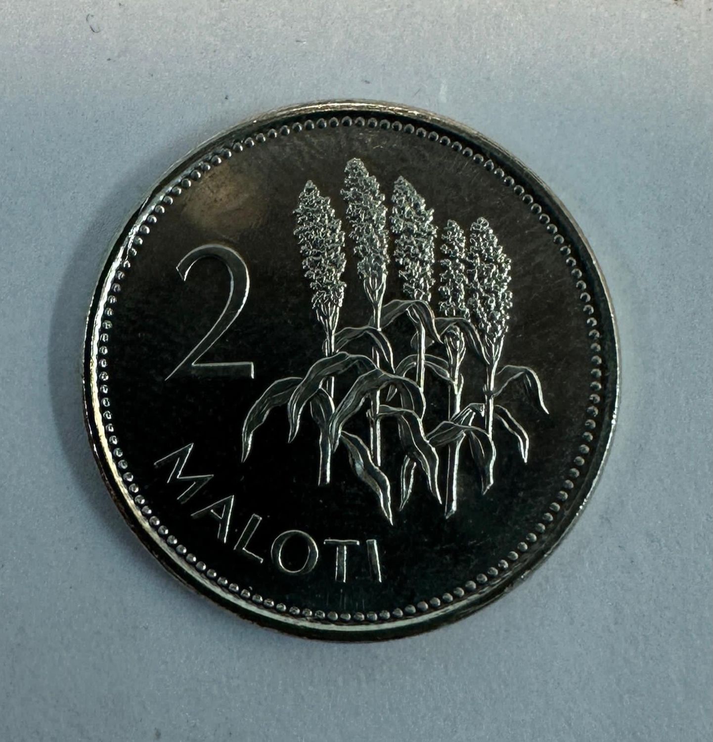 LESOTHO 2 MALOTI-2010 UNC