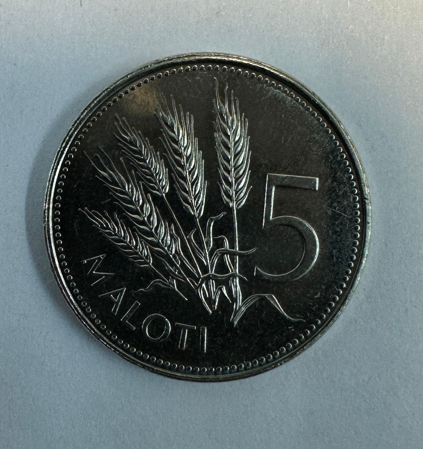 LESOTHO 5 MALOTI-2010,UNC
