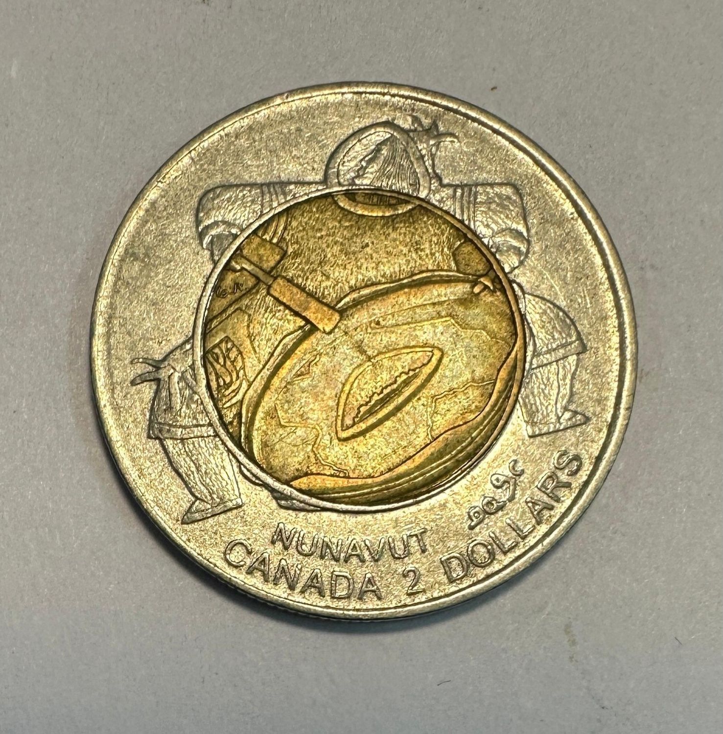 CANADA 2 DOLLARS-1999-CREATION OF NUNAVUT