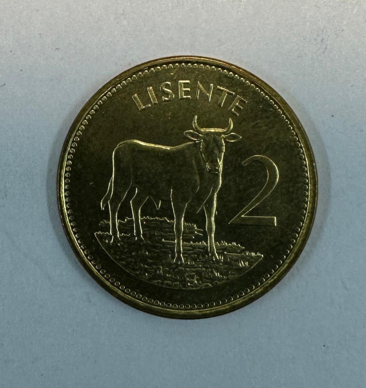 LESOTHO 2 LISENTE-1992 UNC