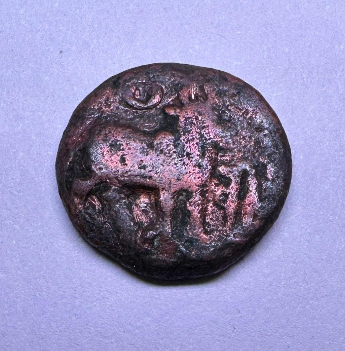PANDYA KINGDOM-COPPER CASH-MARAVARMAN SUNDARA PANDYA-1216-1244