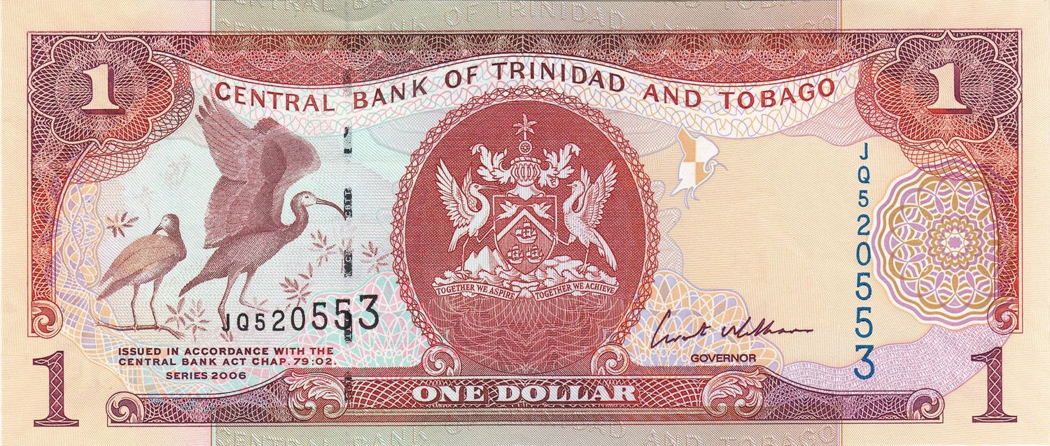 TRINIDAD AND TOBAGO 1 DOLLAR UNC