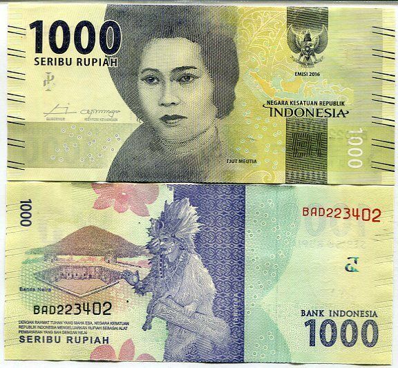 INDONESIA 1000 RUPIAH UNC