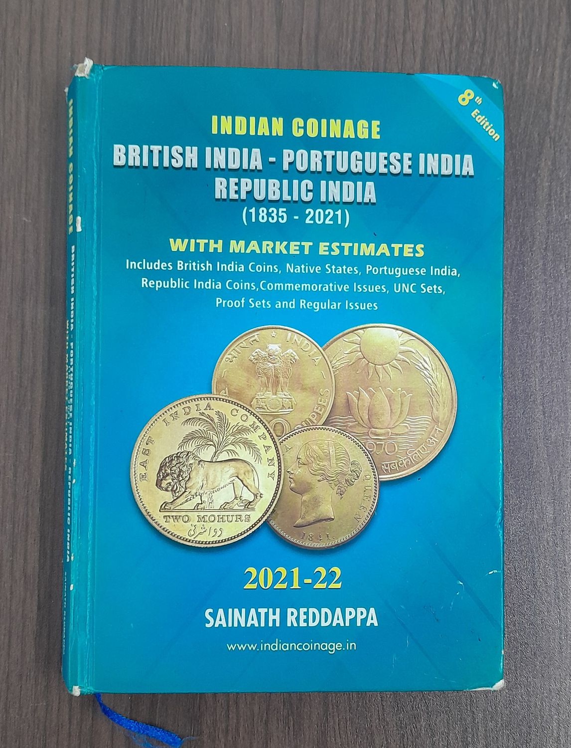 INDIA COINAGE-CATALOUGE -SAINATH REDDAPPA-2021-22 EDITION