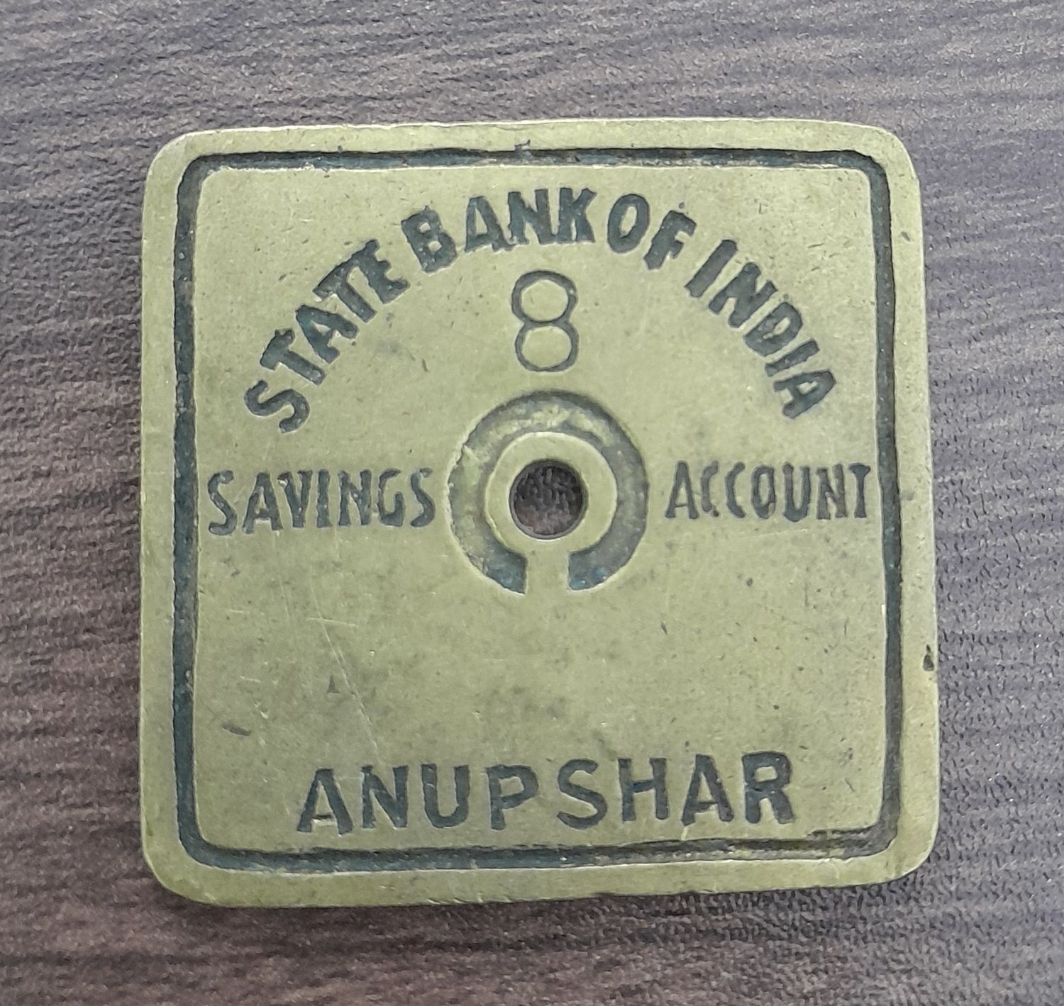 STATE BANK OF INDIA-SAVINGS ACCOUNT TOKEN,ANUPSHAR BRANCH