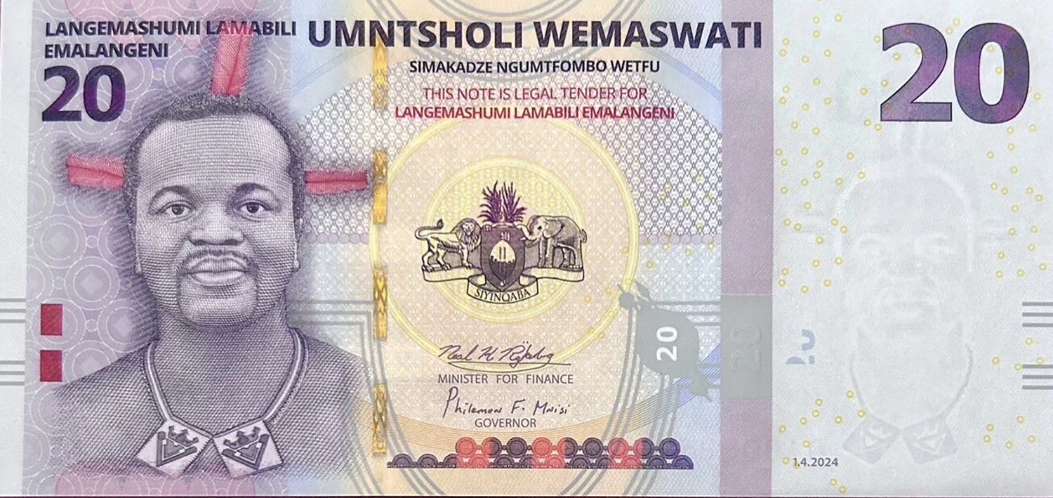 ESWATINI 20 EMALANGENI-2024 ISSUE
