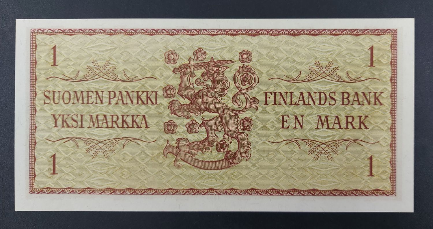 FINLAND 1 MARKKA