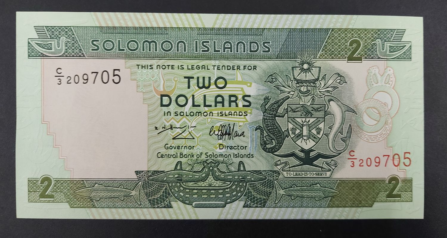 SOLOMON ISLAND 2 DOLLAR