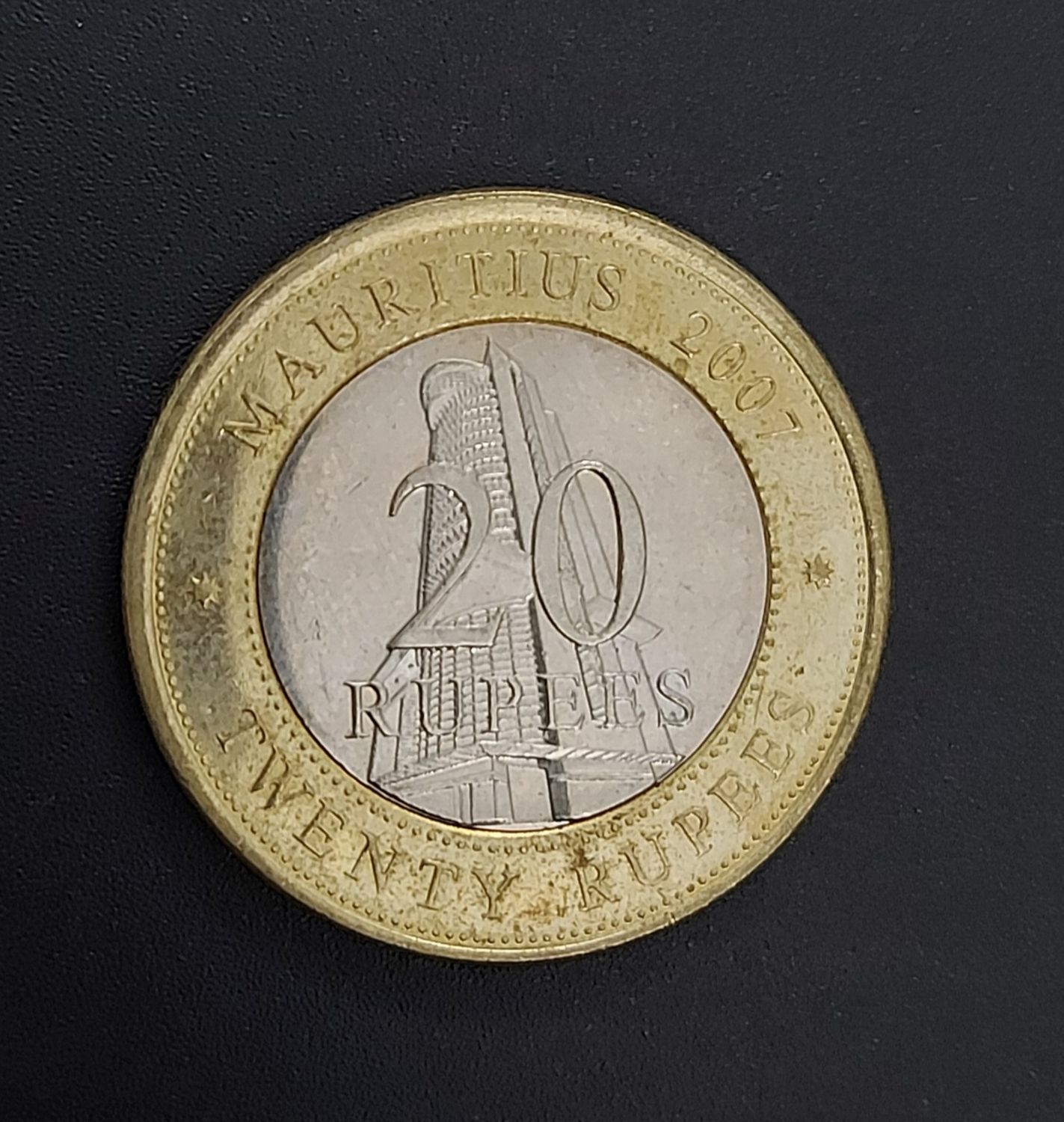 MAURITIUS 20 RUPEES-2007