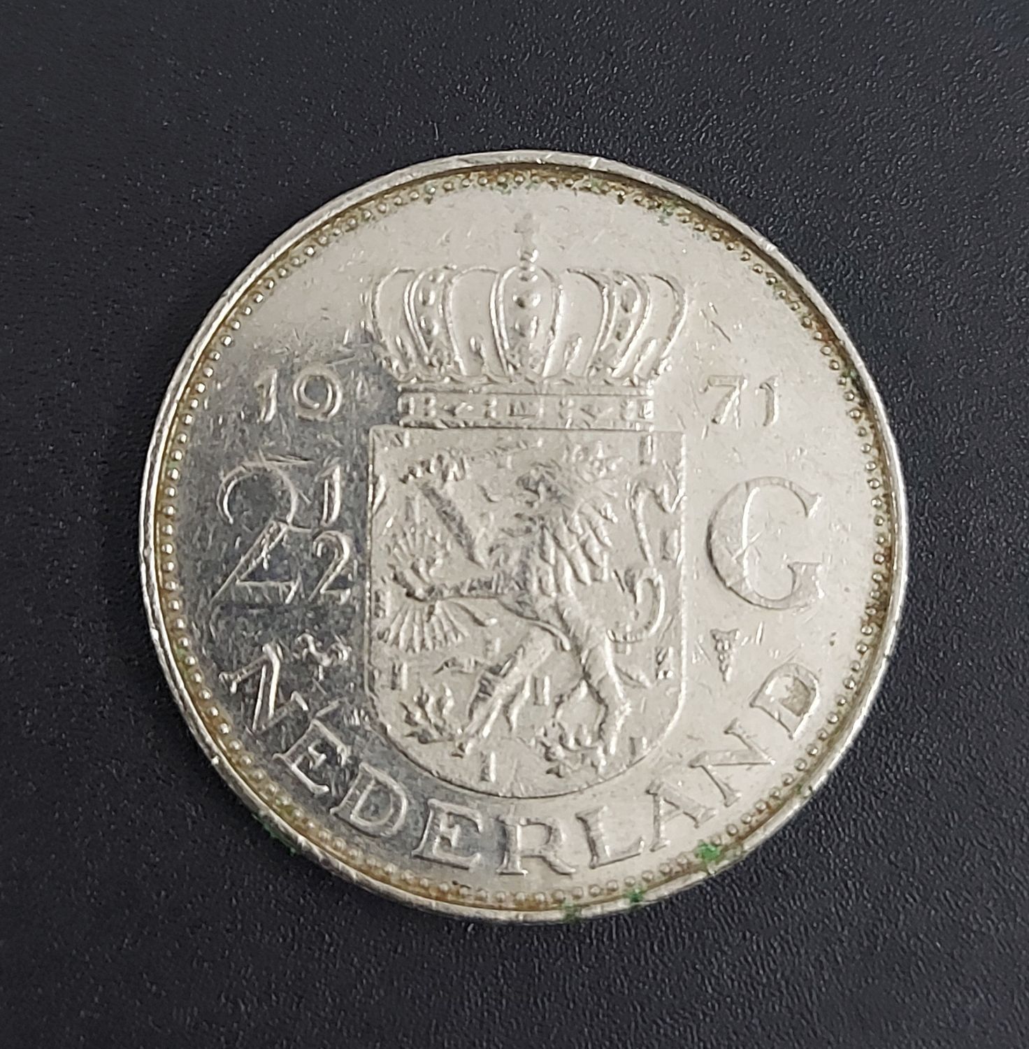 NEDERLANDS-2 1/2 GULDEN-1971