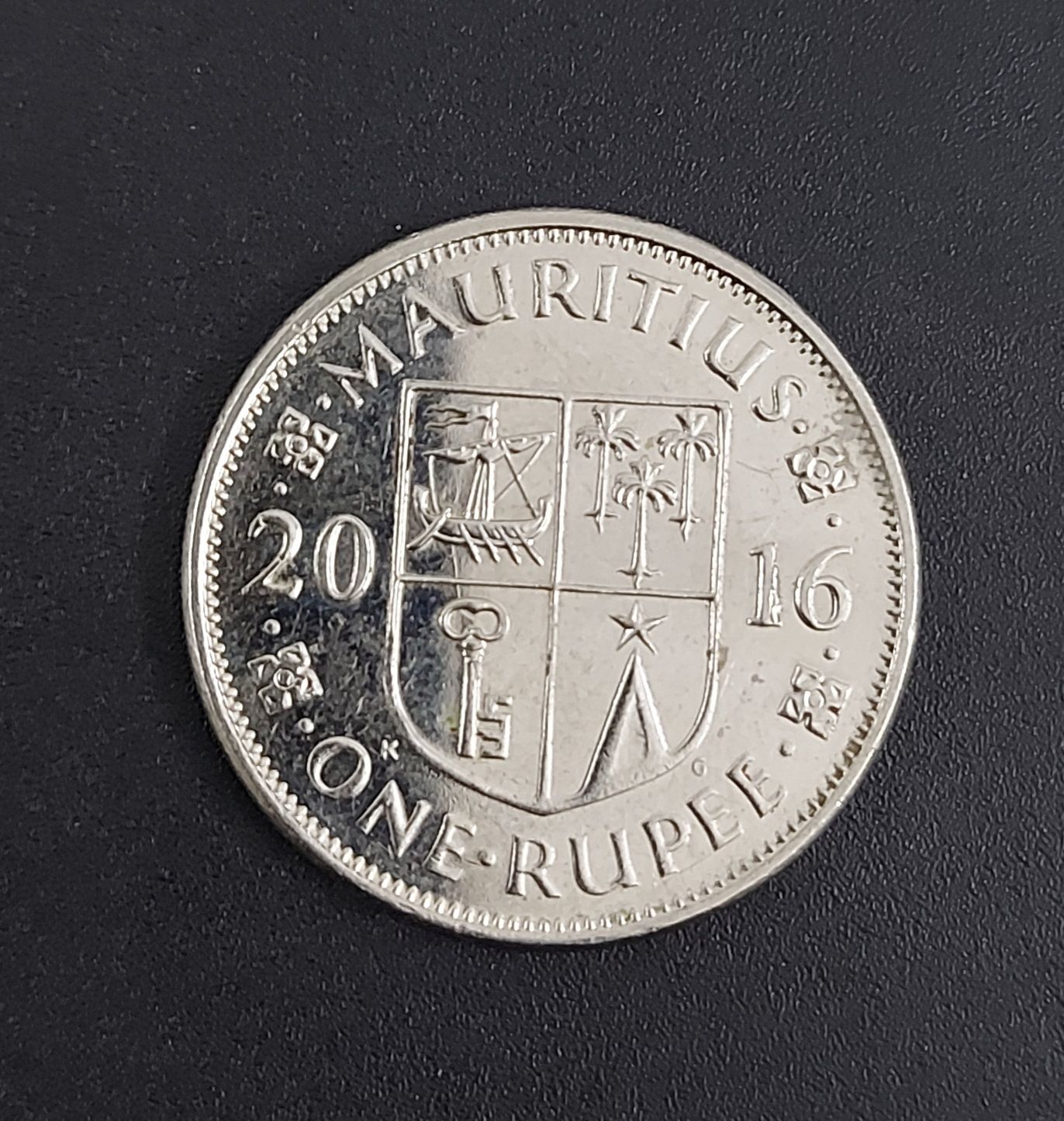 MAURITIUS-ONE RUPEE-2016
