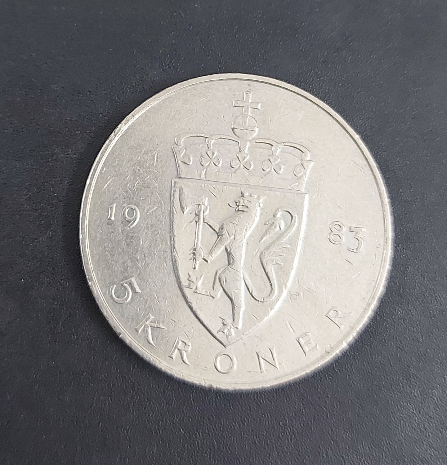 NORWAY 5 KRONER -1983