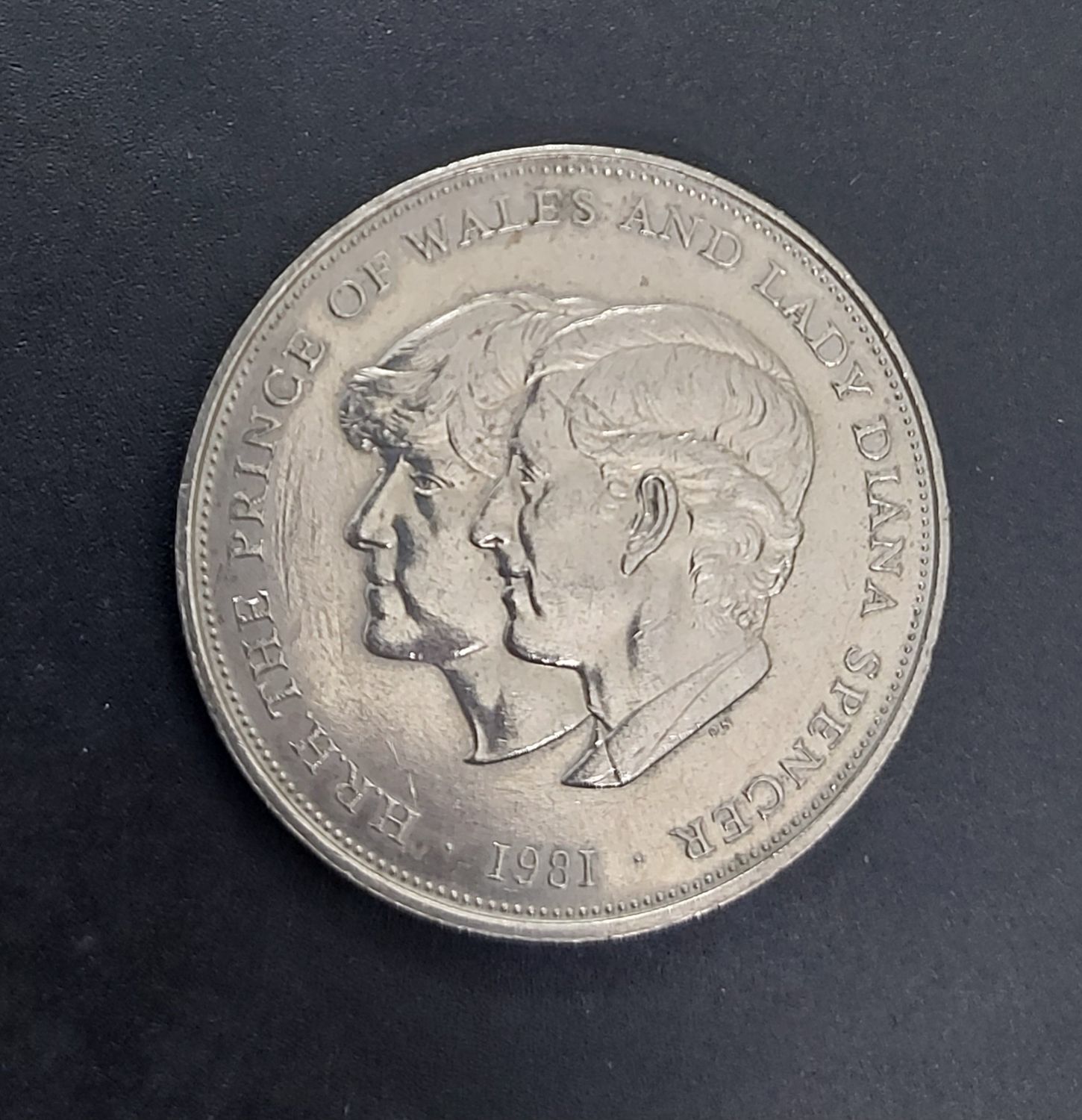 UNITED KINGDOM-25 PENCE-1981-WEDDING OF PRINCE CHARLES AND LADY DIANA