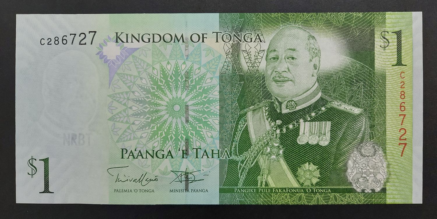 TONGA 1 DOLLAR UNC