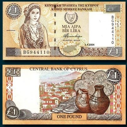 CYPRUS 1 POUND UNC