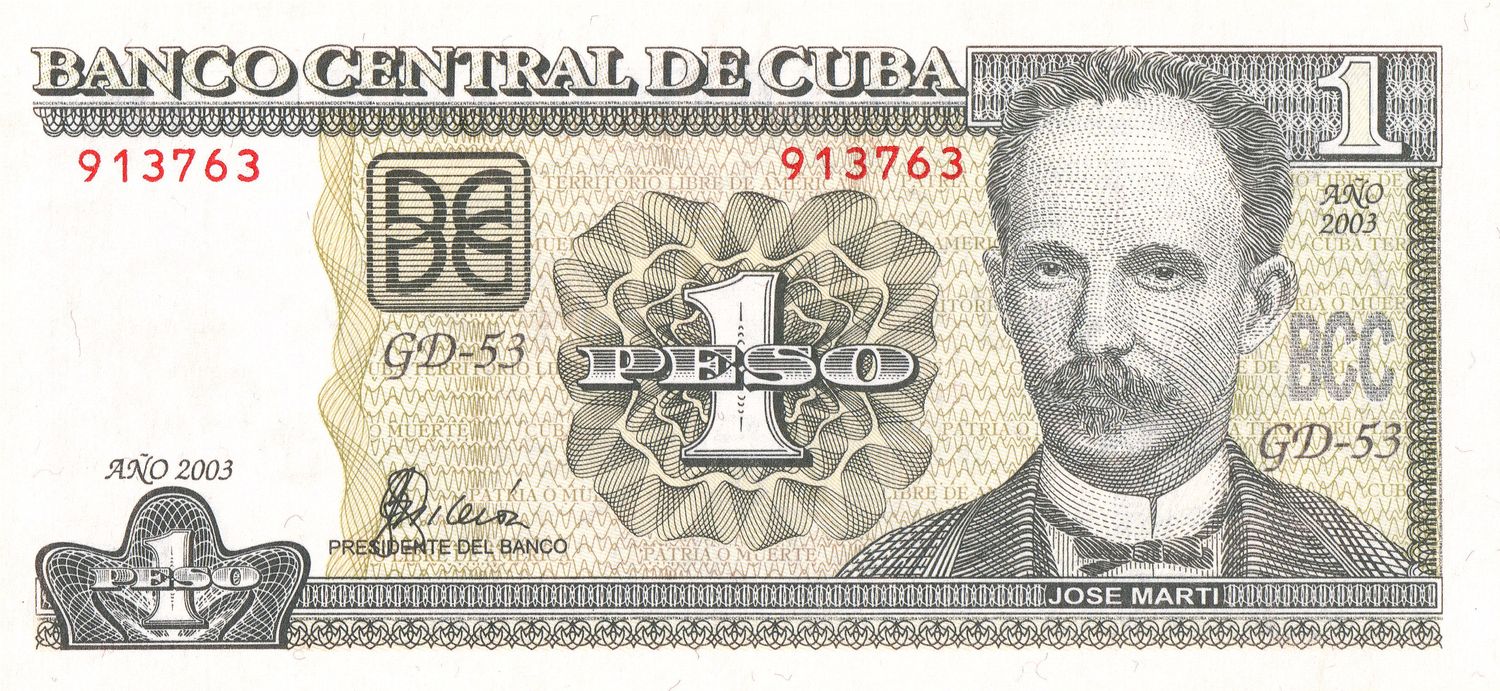 CUBA-1 PESO-2016-UNC
