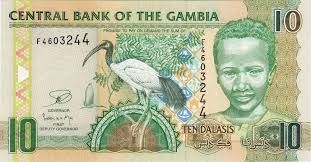 GAMBIA 10 DALASIS UNC