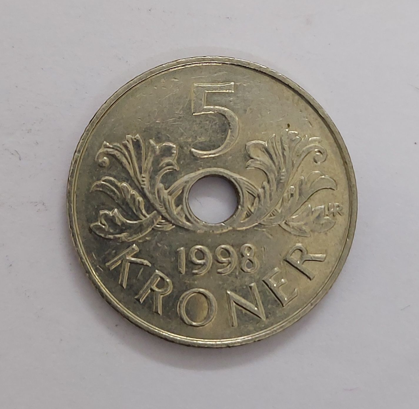 NORWAY-5 KRONER-1998