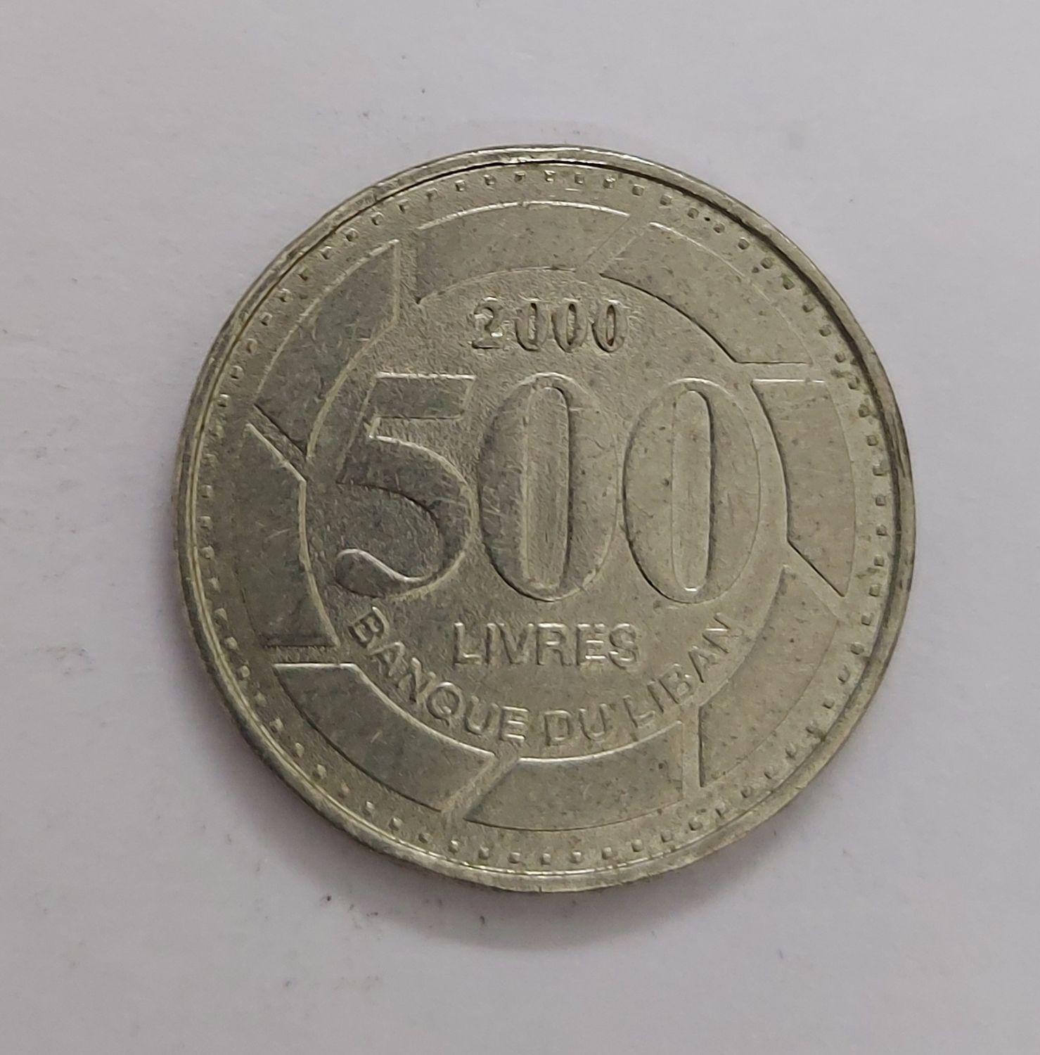 LEBANON-500 LIVRES-2000