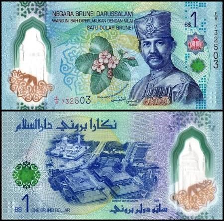 BRUNEI-1 DOLLAR-2024 UNC