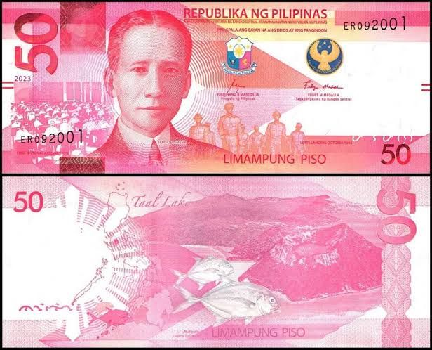 PHILIPPINES-50 PESOS-2025 UNC