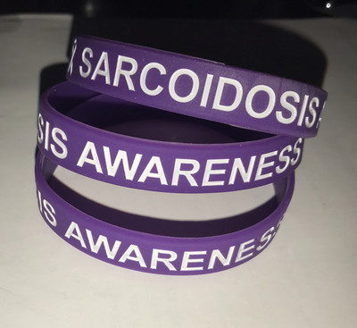 Sarcoidosis awareness bracelets clearance