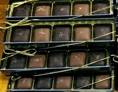 Sea Salt Caramels in a Gift Box (5 count)