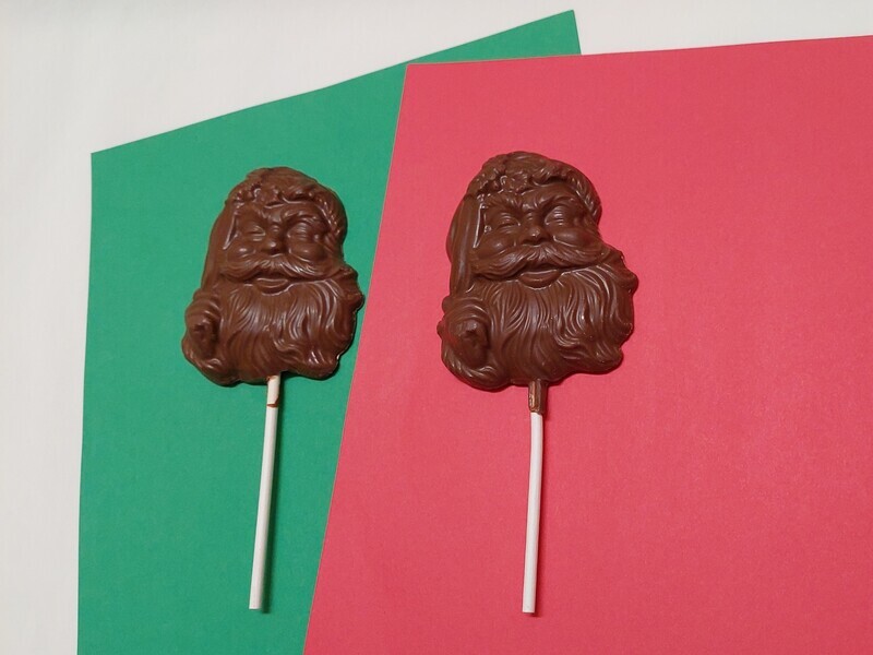 Santa Chocolate Lollipop