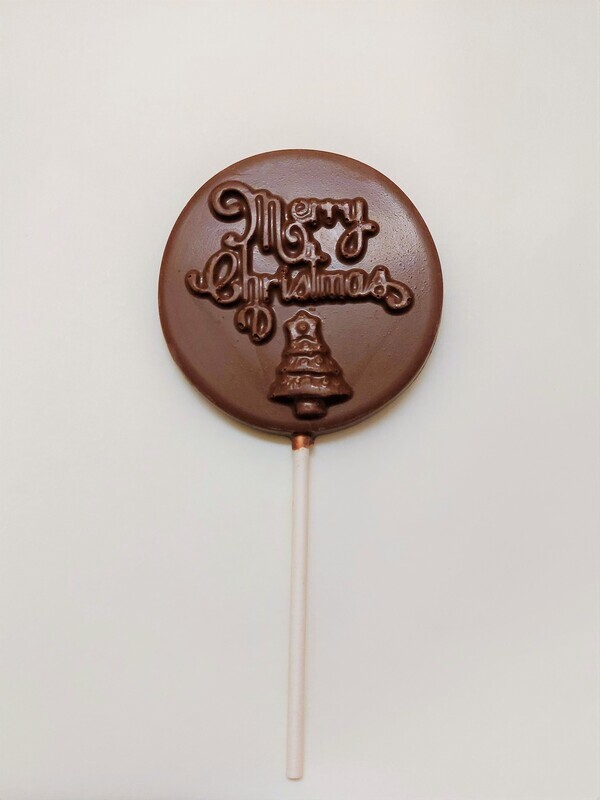 Merry Christmas Chocolate Lollipop