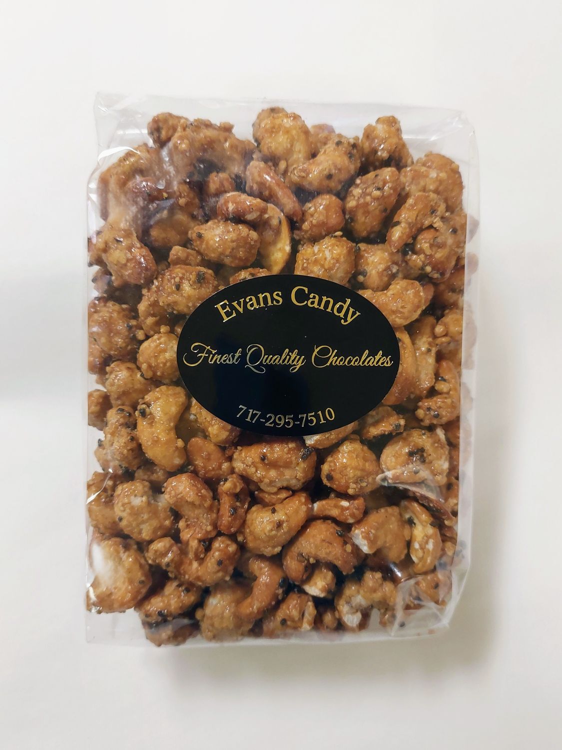 Butter Toffee: Kona Cashews - 1 lb.