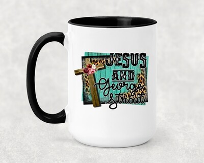 JESUS AND GEORGE STRAIT MUG