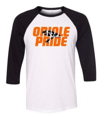 ORIOLE PRIDE RAGLAN