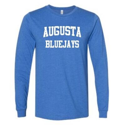 DISTRESSED AUGUSTA BLUEJAYS LONGSLEEVE