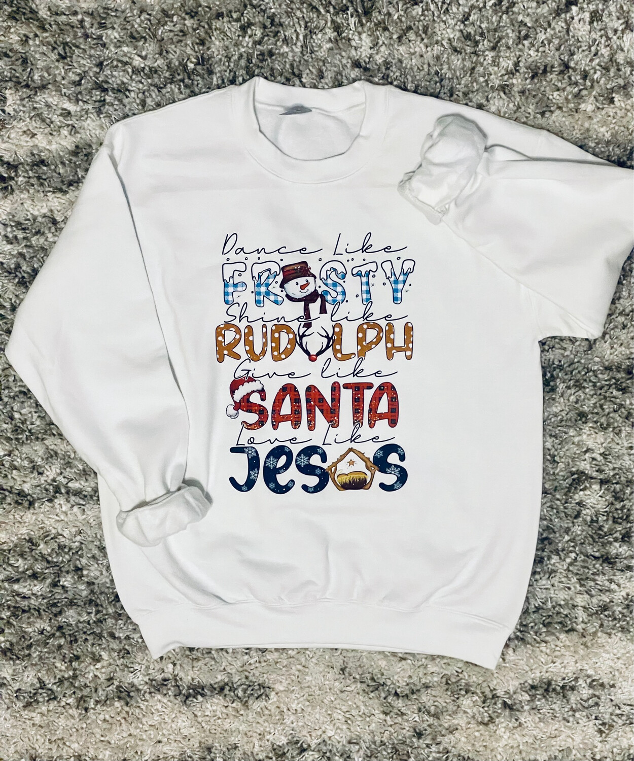 CHRISTMAS QUOTE SWEATSHIRT