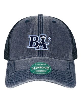 BLUE ARMY LEGACYDASHBOARD TRUCKER CAP