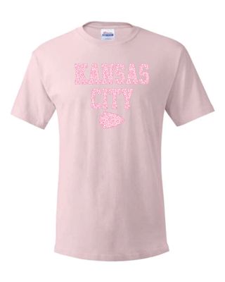 PINK LEOPARD KC T-SHIRT