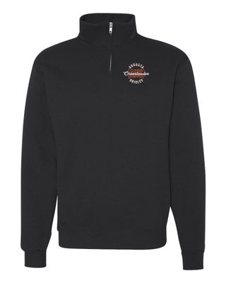 EMBROIDERED AHS CHEERLEADER QUARTER-ZIP SWEATSHIRT