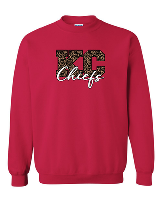 LEOPARD KC SWEATSHIRT