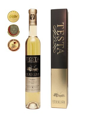 2013 TESTA SPECIAL RESERVE VIDAL ICEWINE 柳泉酒莊金奖特级珍藏威代尔黄金冰酒 375ml  (12 瓶/箱)