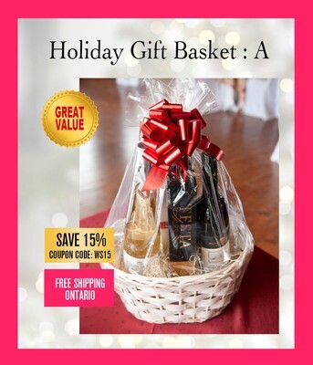 Holiday Gift Basket: A (Value of $100)