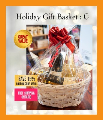 Holiday Gift Basket: C (Value of $250)