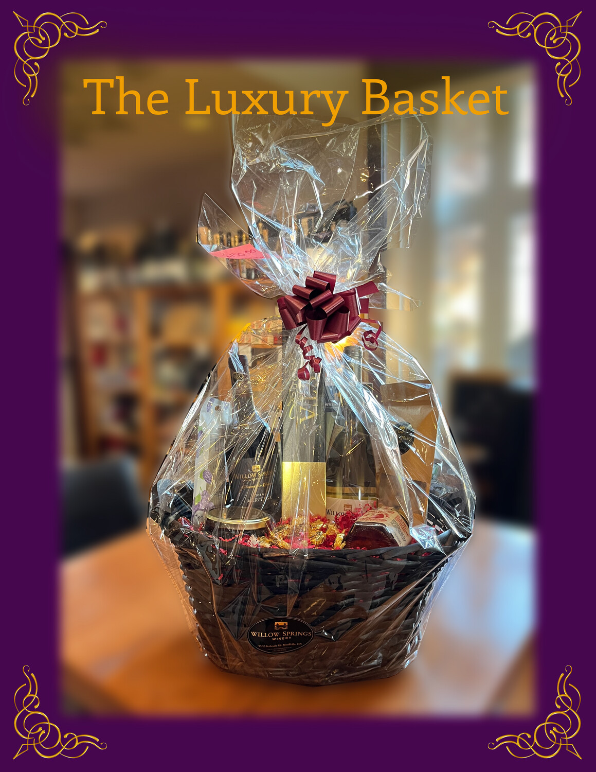 Holiday Gift Basket: Luxury (Value of $175)