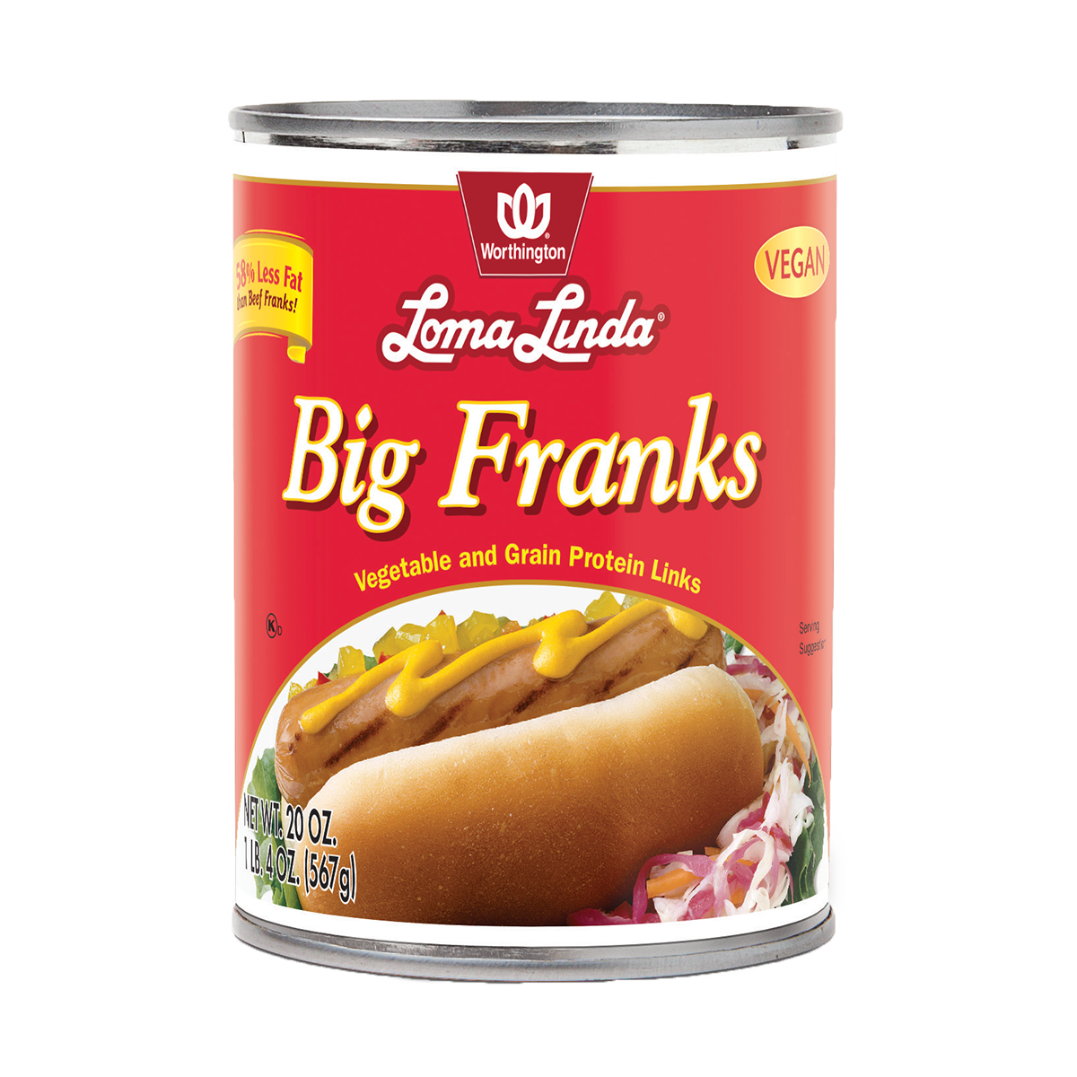 Loma Linda Big Franks  15 oz