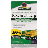 Nature&#39;s Answer Korean Ginseng 500mg
