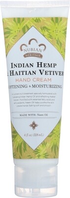 Nubian Heritage Indian Hemp Vetiver Hand Cream