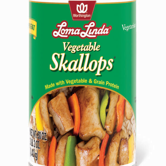Loma Linda Vege Skallops Large 50 Oz