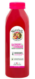 Natalie's Raspberry Lemonade 16 oz.