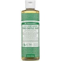 Dr. Bronner Pure Hemp Almond Oil Castile Liquid Soap 8oz